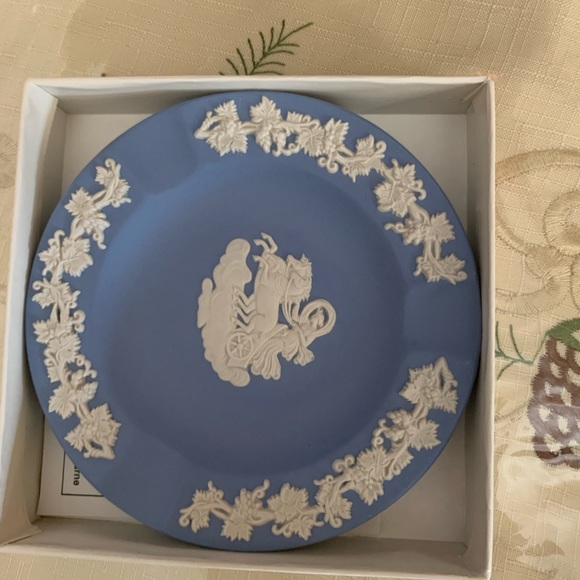 Wedgewood collector ashtray. Jasper blue - Picture 4 of 5